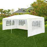 Tangkula Outdoor 10 x 20 Feet Canopy Tent, Party Wedding Tent with Removable Walls, Portable Canopy Shelter Gazebo Pavilion for Event