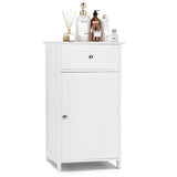 Tangkula Bathroom Floor Storage Cabinet