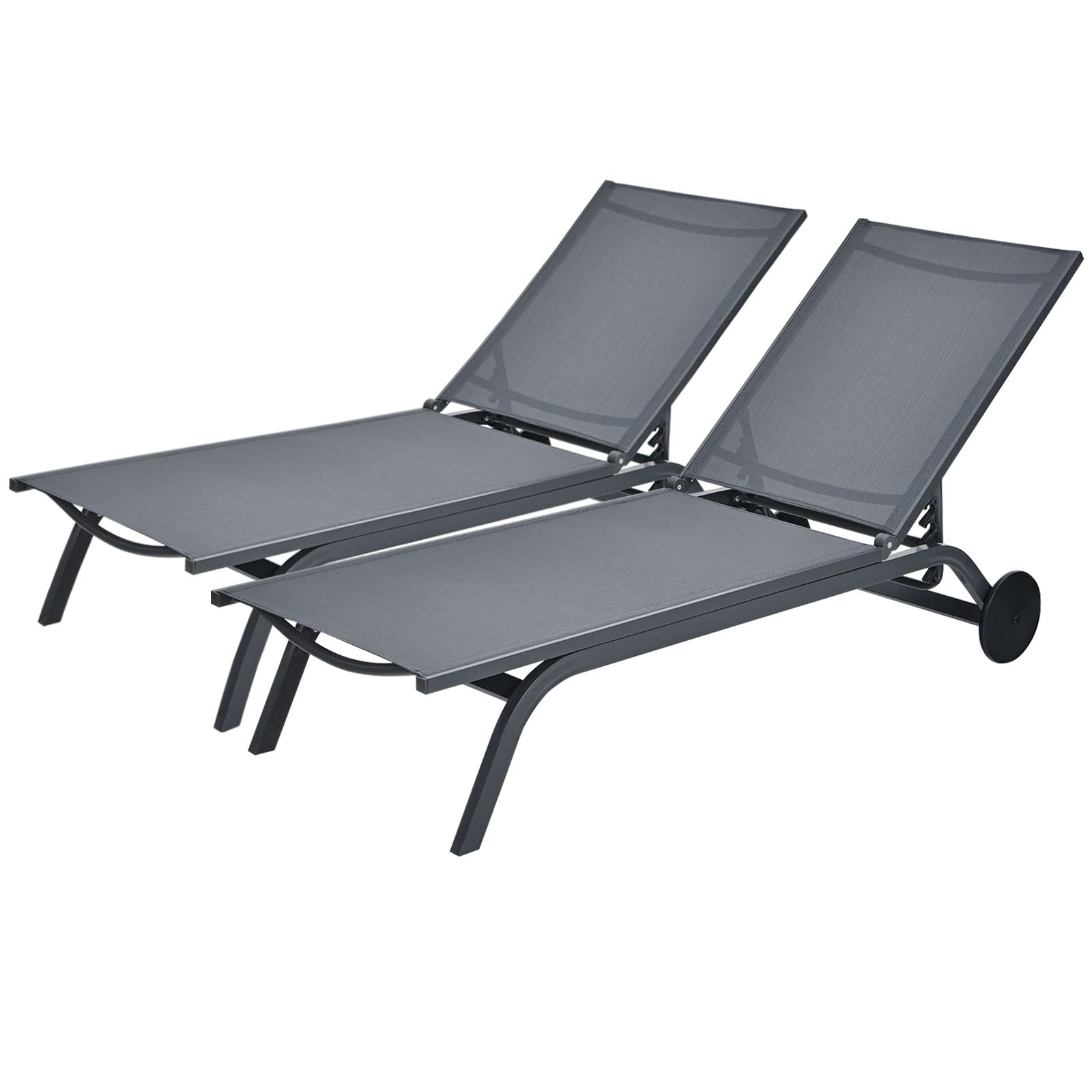 Outdoor Aluminum Chaise Lounge