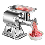 Tangkula Commercial Meat Grinder, 1.5 HP, 1100W, 550LB/h Stainless Steel Electric Sausage Stuffer