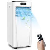 Tangkula 10000BTU Portable Air Conditioner, with Drying, Fan, Sleep Mode, 2 Speeds