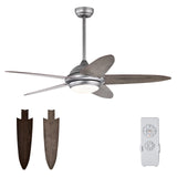 Tangkula 52 Inch Ceiling Fan with Lights, Indoor Modern LED Ceiling Fan