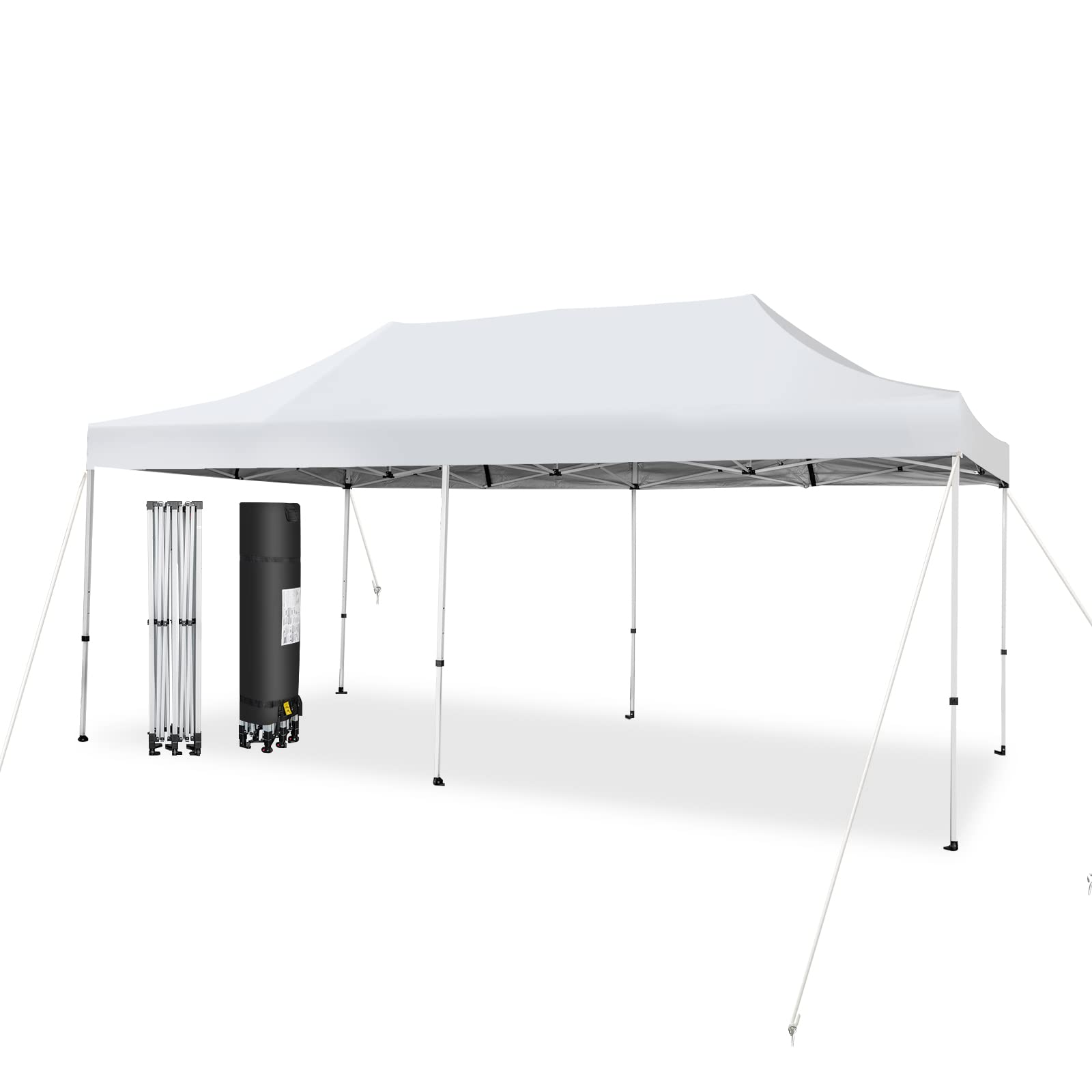 Tangkula 10 x 20Ft Pop-Up Canopy Tent