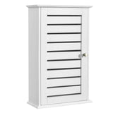 Tangkula Bathroom Wall Cabinet, Medicine Cabinet with 3 Tier Adjustable Storage Shelves