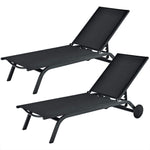Outdoor Aluminum Chaise Lounge