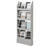 Bookcase Rack Wall for Books & Magazines - Tangkula