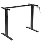 Hand Crank Stand Up Desk Frame - Tangkula