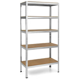 Tangkula 72" Storage Shelves, Heavy Duty Steel Frame 5-Tier Garage Shelf