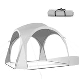 Tangkula 11x11 Ft Outdoor Canopy Tent, Portable Beach Shelter with Carry Bag