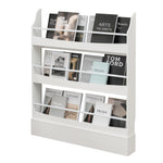Bookcase Rack Wall for Books & Magazines - Tangkula