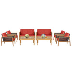 Tangkula Outdoor Acacia Wood Furniture Set - Tangkula