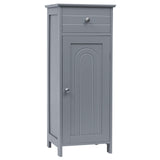 Bathroom Floor Cabinet, Wooden Side Storage Organizer Unit