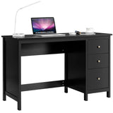 Computer Desk with 3 Storage Drawers, Modern Home Office Desk w/Spacious Desktop