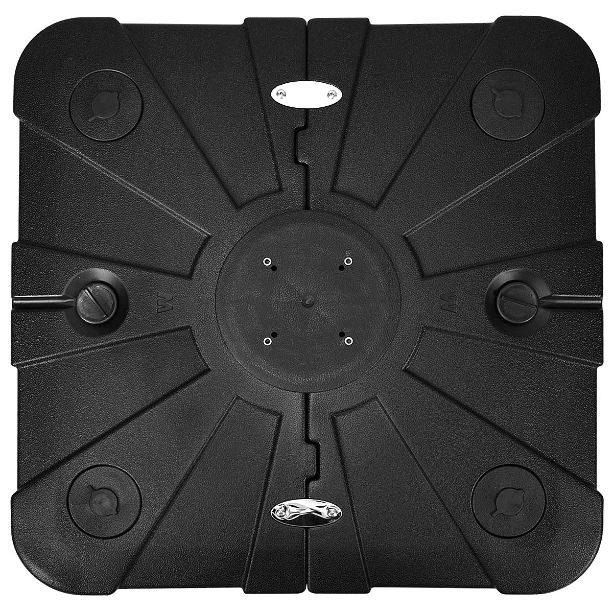 Tangkula Cantilever Offset Patio Umbrella Base, 260lbs Wet Sand Filled – tangkula