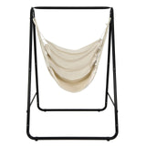 Tangkula Hammock with Stand Included, Freestanding Hammock Chair