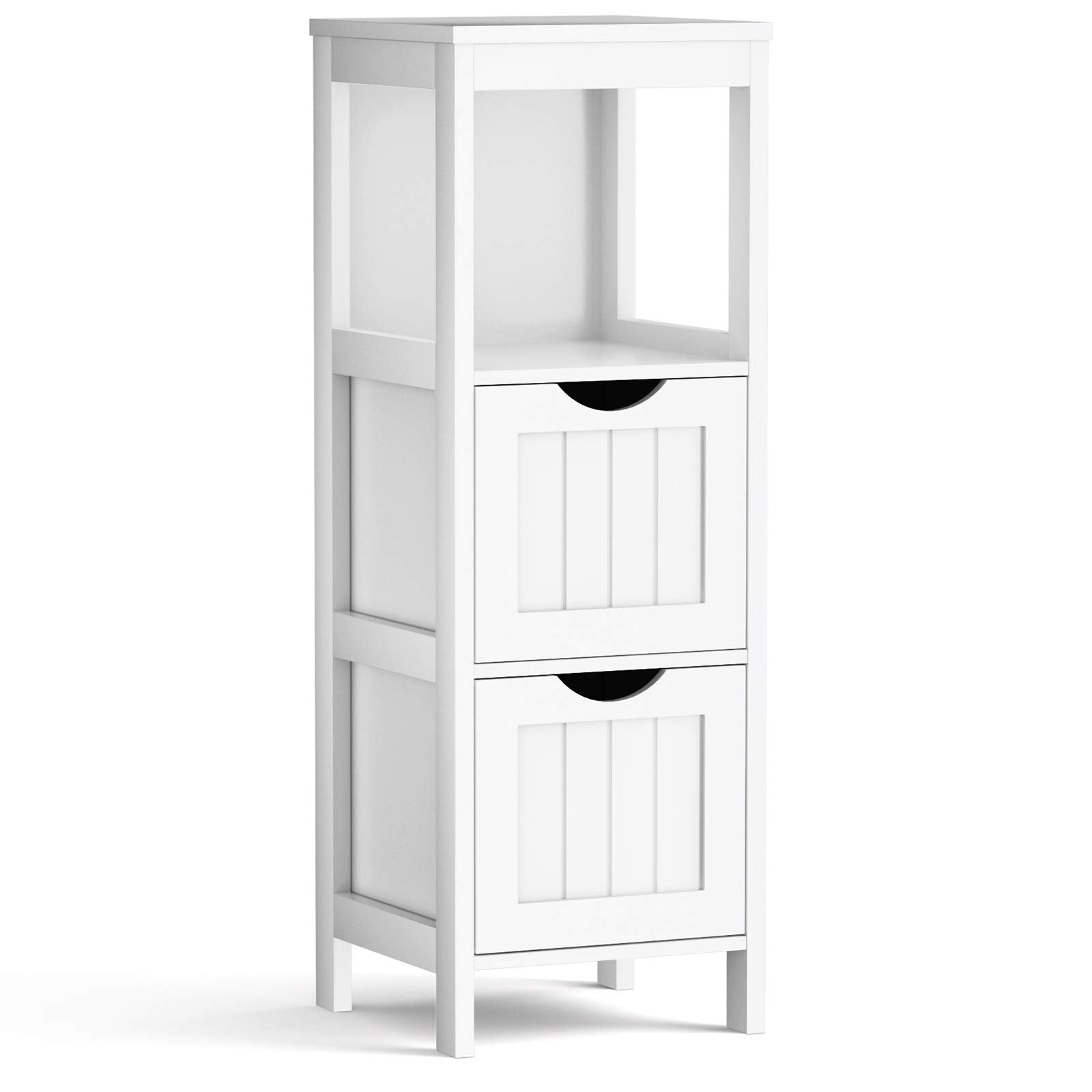 Wooden Storage Cabinet - Tangkula