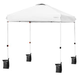 6.6 x 6.6 FT Outdoor Pop-up Canopy Tent - Tangkula