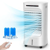 Evaporative Air Cooler, Portable Cooling Fan & Humidifier with Remote