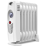 Tangkula Oil Filled Radiator Heater, 700W Portable Space Heater Radiator with Adjustable Thermostat