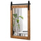 Farmhouse Wall Mirror, 22 x 30 inch - Tangkula