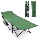 Tangkula Foldable Camping Cot, Portable Sleeping Cot with Carrying Bag