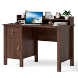 Computer Desk with Storage Drawer & Cabinet - Tangkula