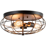  Semi Flush Mount Ceiling Light - Tangkula
