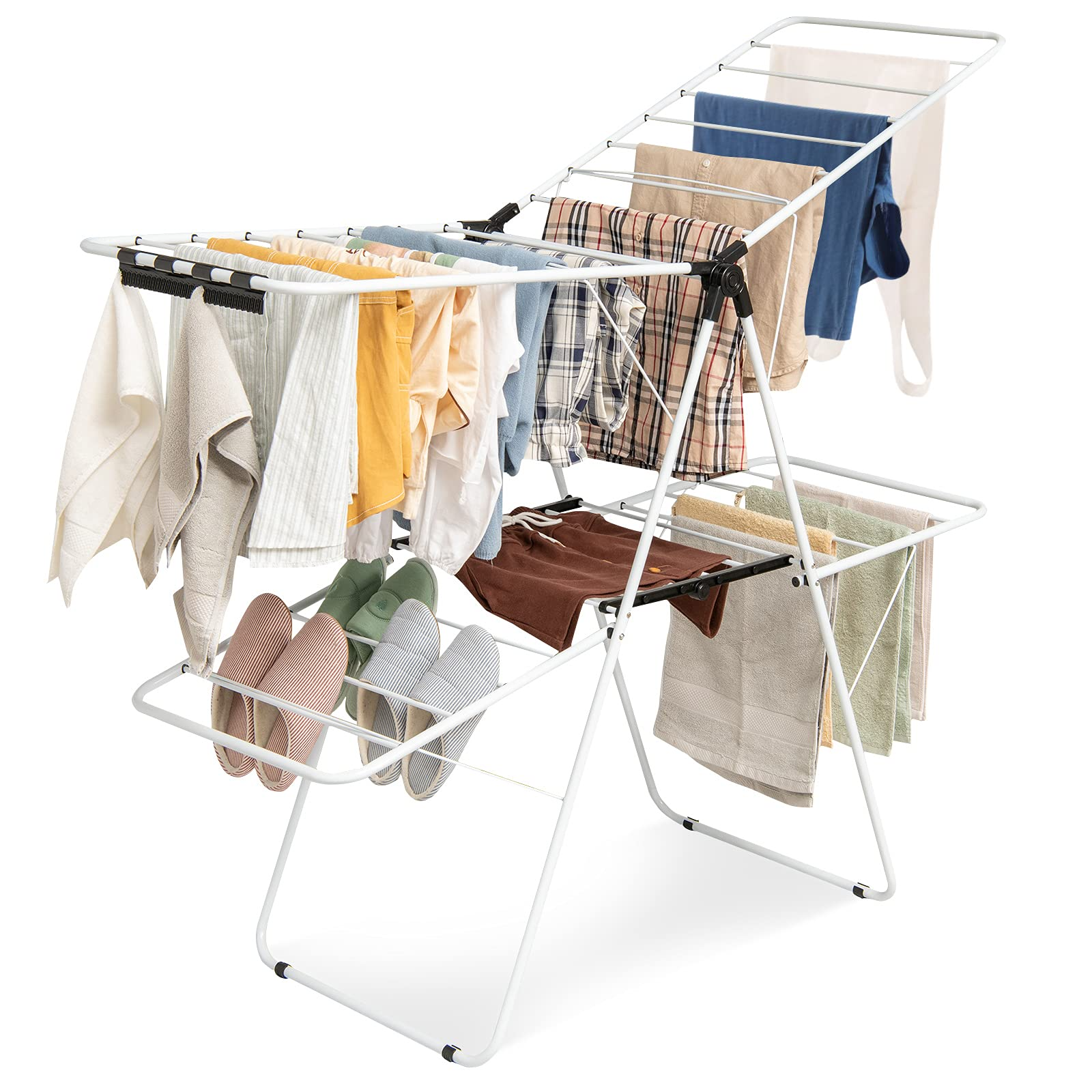 2-Level Clothes Drying Rack - Tangkula