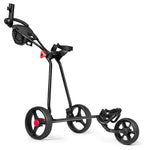 Lightweight Collapsible Golf Pull Cart - Tangkula