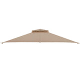 10x12 Ft Gazebo Replacement Canopy Top - Tangkula