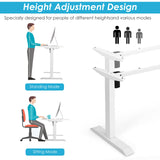 Electric Standing Desk Frame, Height Adjustable Motorized Standing Workstation Base