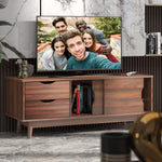 Modern TV Stand for Flat TVs Up to 60" - Tangkula