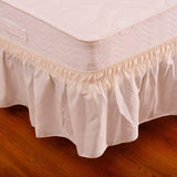 Tangkula Bed Wrap Ruffled Bed Skirt