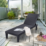 Tangkula Outdoor Chaise Lounge Chair