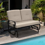 Outdoor Swing Glider Chair - Tangkula