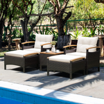 5 Piece Patio Furniture Set - Tangkula