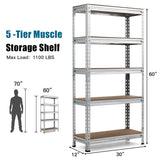 5-Tier Storage Shelves - Tangkula