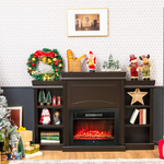 70 Inches Freestanding Mantel Stand - Tangkula