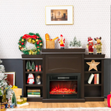 70 Inches Freestanding Mantel Stand - Tangkula
