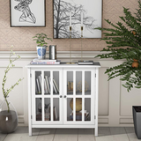 Sideboard Buffet Storage Cabinet - Tangkula