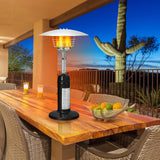 Tangkula Tabletop Propane Patio Heater, 11,000 BTU Portable Outdoor Heater