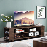  Wood TV Stand for TVs up to 65 Inch - Tangkula