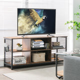 Tangkula Mid Century Modern TV Stand for 65 inch TV