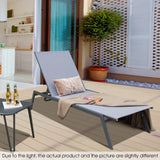 Tangkula Outdoor Adjustable Chaise Lounge Chair