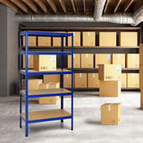 Tangkula 72" Storage Shelves, Heavy Duty Steel Frame 5-Tier Garage Shelf