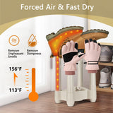 Shoe Dryer, Boot Dryers and Warmer with 0-180 Mins Timer, Overheat Protection