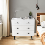  4 Drawer Dresser - Tangkula