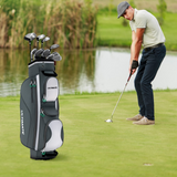 Tangkula Golf Cart Bag with 14 Dividers, Lightweight Golf Cart Bag