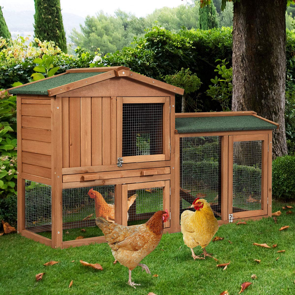 Tangkula rabbit hutch online
