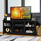 Farmhouse Wood Universal TV Stand for TV's up to 65", Rustic TV Console Table